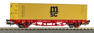 Containertrgwg. MSC NS V 1x40� - Piko 27726 Spur H0