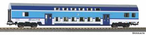 Doppelstock Personenwagen CD - Piko 27755 Spur H0