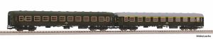 2er Set Personenwg. 1. Kl. + 2. Kl. PKP IV - Piko 28321 Spur H0