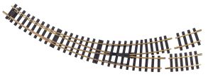 G-Bogenweiche links R3=921,54mm - R5=1.243,08mm - Piko 35224 Spur 2m / G