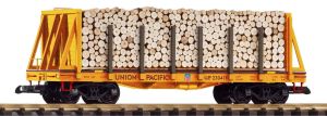 G Flachwagen mit Holzladung U - Piko 38791 Spur 2m