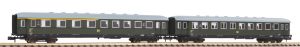 N-2er Set Sch�rzeneilzugwg. - Piko 40628 Spur N