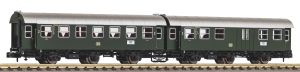 N 2er Set Umbauwagen 2.Kl. + 2. Kl./Gep�ck DB III - Piko 40762 Spur N