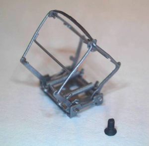 N-Scherenstromabnehmer HISE2 BR E18 silber - Piko 46257 Spur N