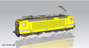 TT Sound-E-Lok BR 143 Bahnbau - Piko 47819 Spur TT