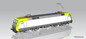 Sound-E-Lok BR 152 Captrain V - Piko 51135 Spur H0