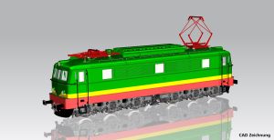 E-Lok 3E/1 PMP-PW IV + DSS PluX22 - Piko 51616 Spur H0