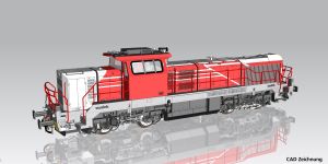 Sound-Diesellok DE18 CFL VI, - Piko 52368 Spur H0