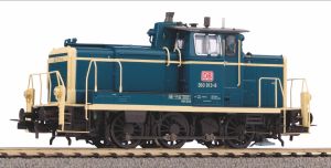 Diesellok BR 360 DB AG V blau/beige mit DSS PluX22 - Piko 52832 Spur H0