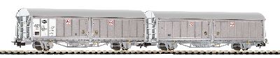 Schiebewandwagen Hillmrrs MAV V -2-tlg. - Piko 54417 Spur H0