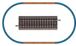 Bettungsgleis Gleis Set A - Piko 55312 Spur H0