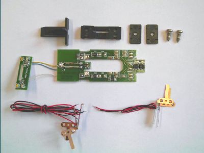 Stirnbeleuchtung f�r DoSto-Wagen Steuerwagen Dbmqee - Piko 56138 Spur H0