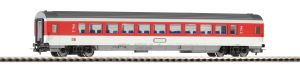 Personenwagen 2.Kl. IC + rotes Fensterband - Piko 57609 Spur H0