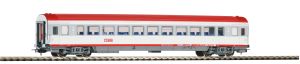 Personenwagen 2.Kl. IC Gro�raum �BB V, grau-rot - Piko 57613 Spur H0