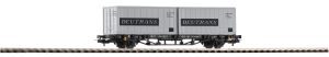 Containertragwagen Deutrans DR IV 2x20 - Piko 57747 Spur H0