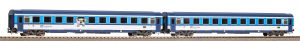 2er Set Personenwg. Eurofima - Piko 58270 Spur H0