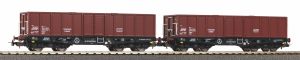 2er Set Offener G�terwg. 401 - Piko 58272 Spur H0
