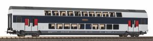 Doppelstockwg. DSB 2. Kl bla - Piko 58815 Spur H0