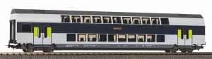 Doppelstockwg. DSB 2. Kl bla - Piko 58816 Spur H0