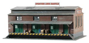 N-Spedition Louis Baufeld Lagerhalle/G�terschuppen - Piko 60015 Spur N