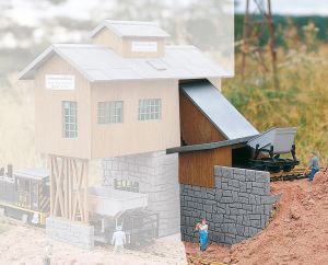 Schotterwerk Nebengeb�ude - Piko 62010 Spur 2m / G