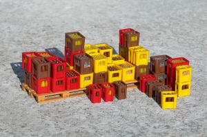 Getr�nkek�sten-Set - Piko 62294 Spur 2m / G