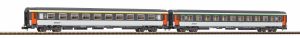 N 2er Set Abteilwagen 1. Klas - Piko 94505 Spur N