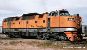 ~Diesellok/Sound D&RGW 4003 m - Piko 97836 Spur H0