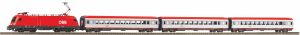 Startset Personenzug Taurus �BB mit 3 IC Personenwagen A-Gle - Piko 97947 Spur H0
