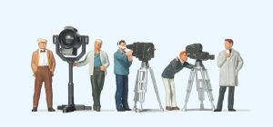 Film- und Fernsehteam - Preiser 10062 Spur H0