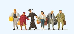 Laufende Reisende - Preiser 10327 Spur H0