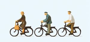 Radfahrer - Preiser 10333 Spur H0