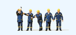 THW-Helfer. Einsatzkleidung 1 - Preiser 10432 Spur H0