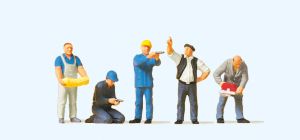 Handwerker - Preiser 10498 Spur H0