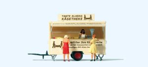 Verkaufswagen K�setheke - Preiser 10750 Spur H0