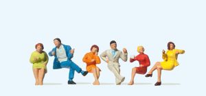 Sitzende Personen - Preiser 14103 Spur H0