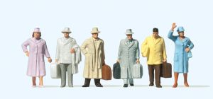 Reisende. Epoche III - Preiser 14117 Spur H0