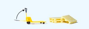 Hubwagen, 3 Europaletten.Fert - Preiser 17712 Spur H0