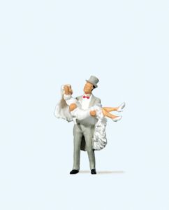 Brautpaar - Preiser 28029 Spur H0