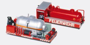 Wechselaufbau CO2 u. Saug-Dru - Preiser 31152 1:87
