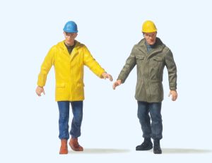 Industriearbeiter. Gehend - Preiser 45088 Spur 2m / G