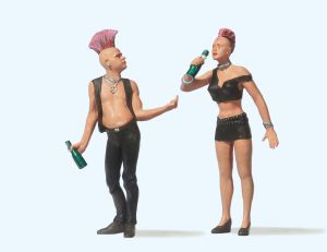 Punker - Preiser 45092 Spur 2m / G