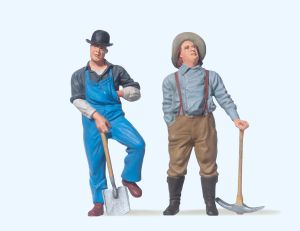 Gleisbauarbeiter. Um 1900 - Preiser 45101 Spur 2m / G