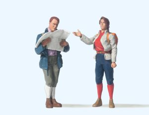 Stehende Wanderer - Preiser 45119 Spur 2m / G