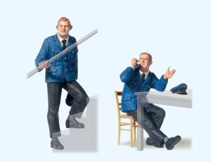 Eisenbahner im Stellwerk. Stu - Preiser 45125 Spur 2m / G