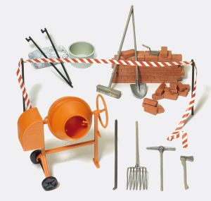 Betonmischer. Zubeh�r. Bausat - Preiser 45208 Spur 2m / G