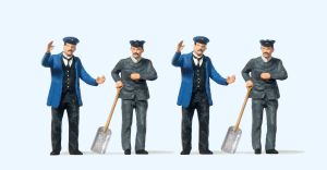 Lokf�hrer, Heizer - Preiser 65305 Spur 0