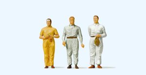 Rennfahrer aus der Fr�hzeit d - Preiser 65344 Spur 0