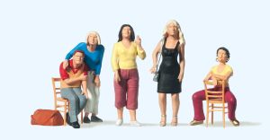 Sitzende und Stehende - Preiser 65361 Spur 0