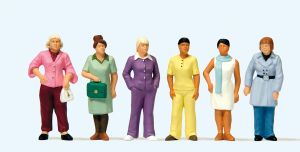 Stehende Frauen - Preiser 68215 Spur 0